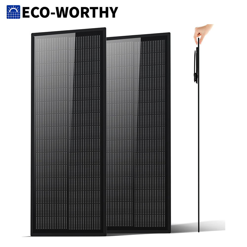 Solar Panel 200W - Panel Surya ECO-WORTHY Ultra Tipis 2