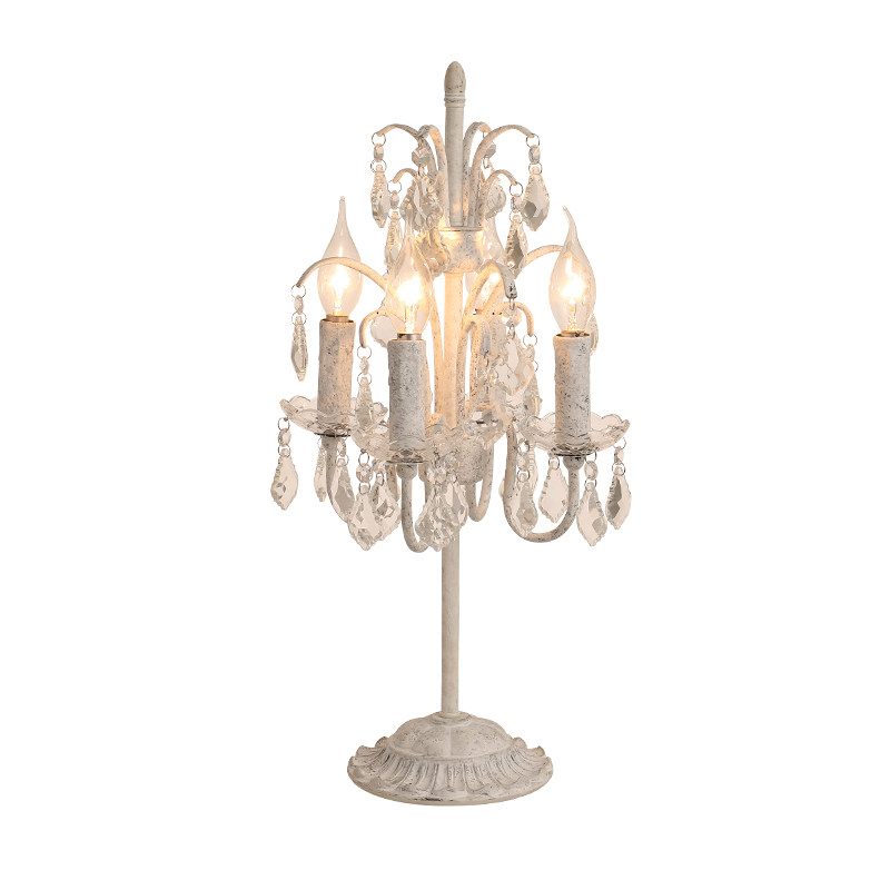 Solar Lamp - Lampu meja retro Amerika, lampu meja
