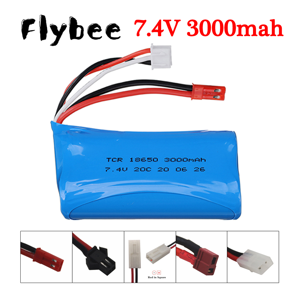 Lithium Battery 12V - 7.4 V 3000 MAh 18650 Baterai