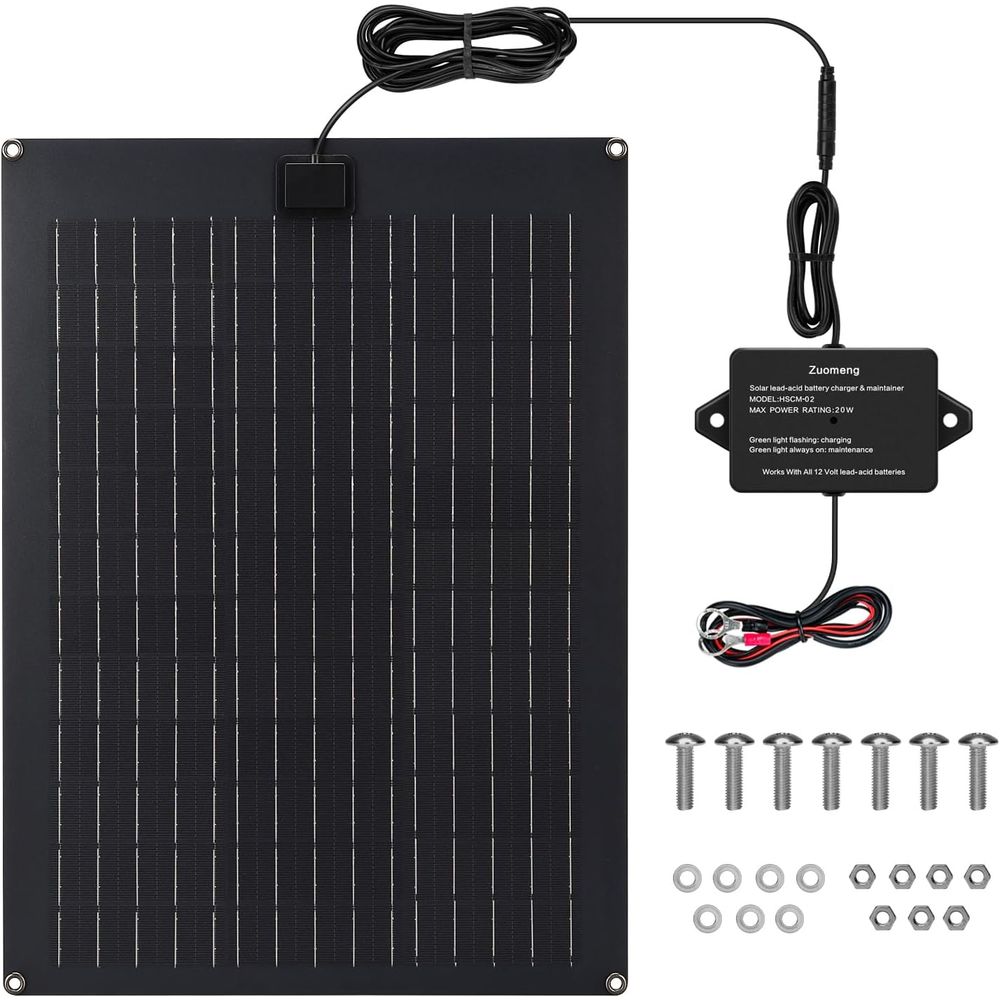 Solar Panel - Pengisi Daya Baterai Tenaga Surya, Kit