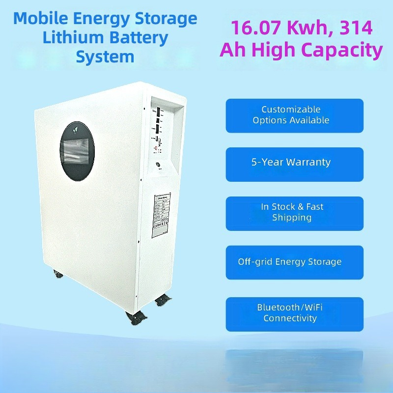 Solar Generator - Baterai lithium berkapasitas besar 300AH314AH 48V51.2V