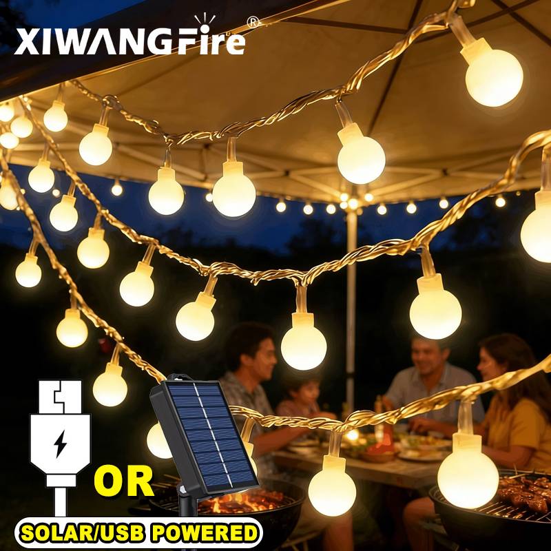 Lampu String Tenaga Surya/USB/ - Solar Lamp ulasan dan harga