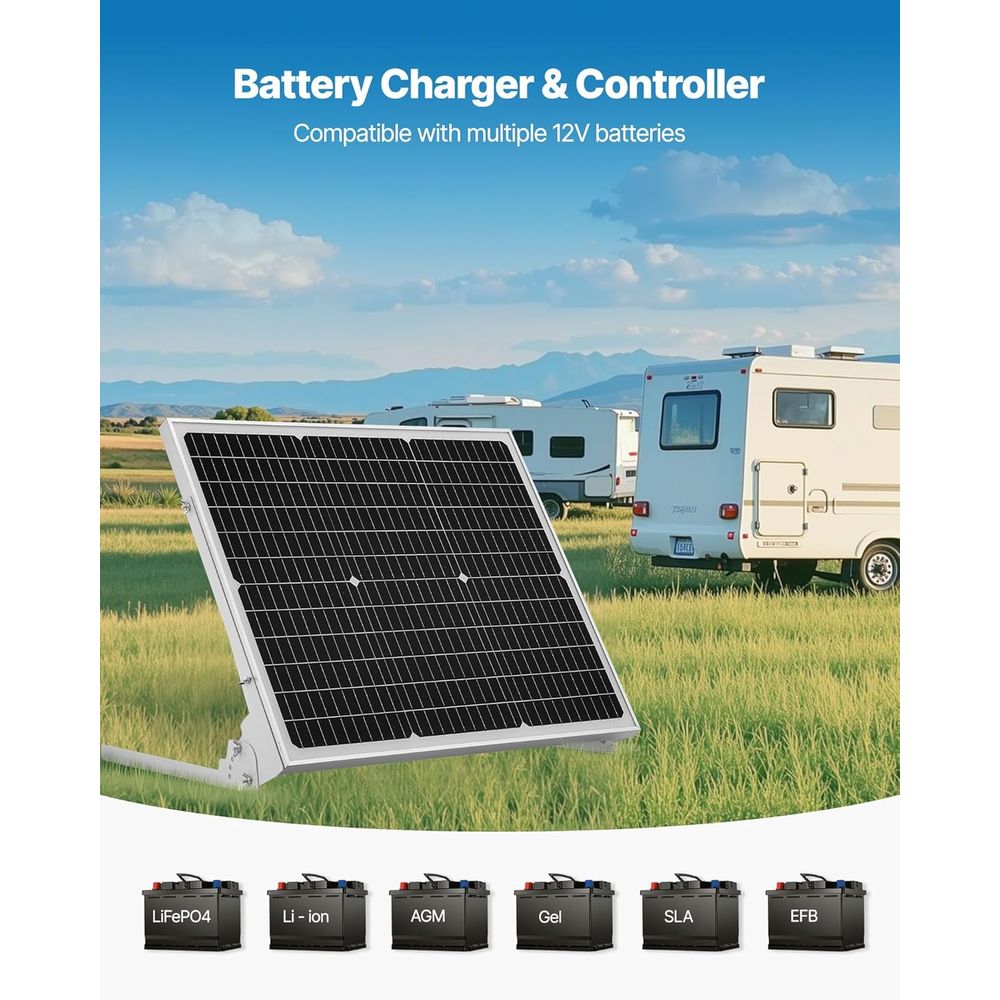 Pengisi Daya Baterai Tenaga Su - Solar Panel ulasan dan harga