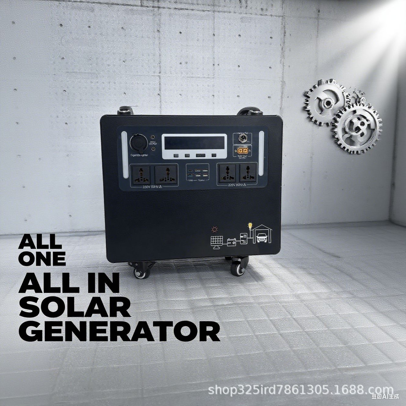 Sistem penyimpanan energi ruma - Solar Generator ulasan dan harga