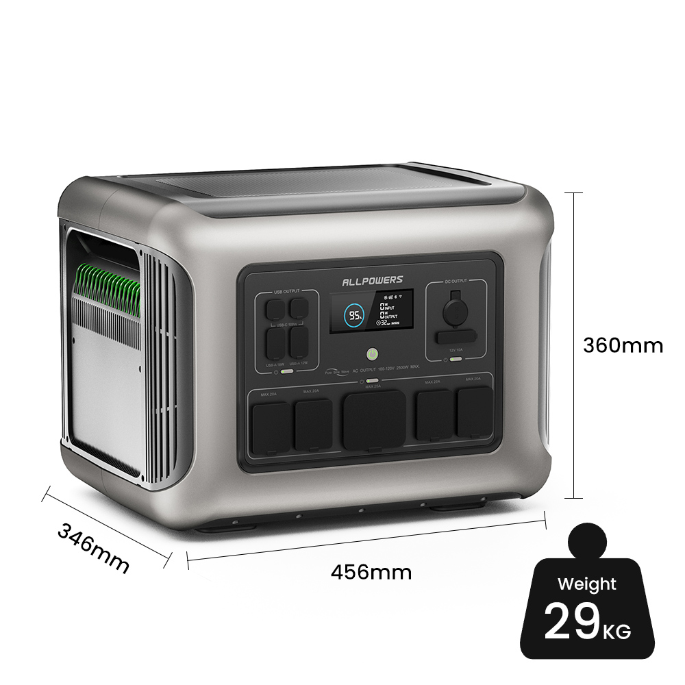 ALLPOWERS 2500W Stasiun Daya P - Outdoor Power Station ulasan dan harga