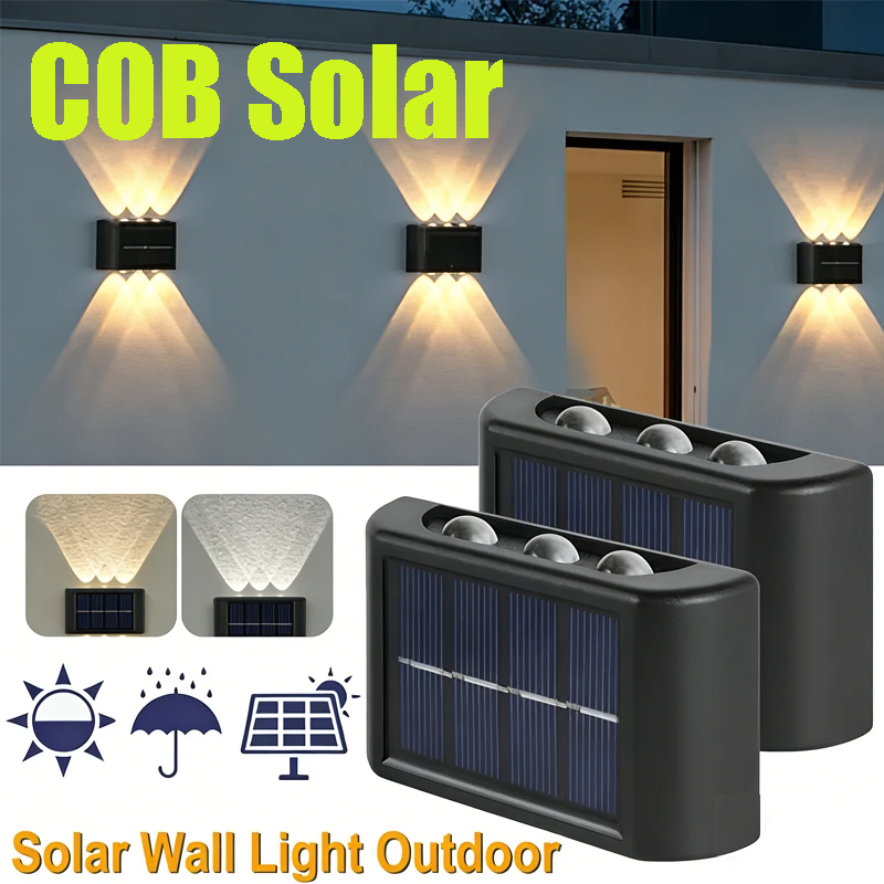 Lampu Dinding Tenaga Surya COB - Solar Lamp ulasan dan harga