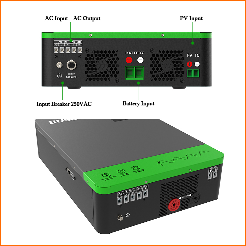 Inverter Surya Off Grid Hibrid - Charge Controller Solar ulasan dan harga