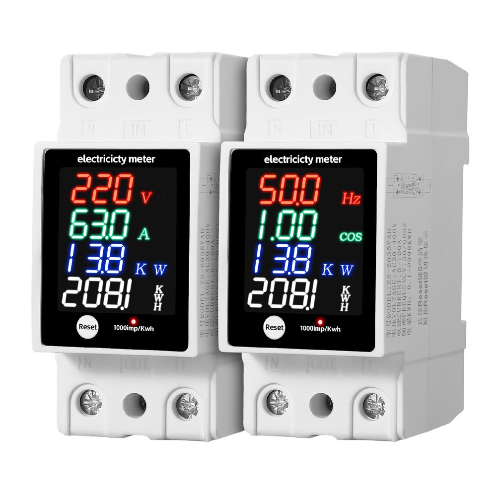 Meter Listrik Digital Multifun - Energy Monitor Meter ulasan dan harga