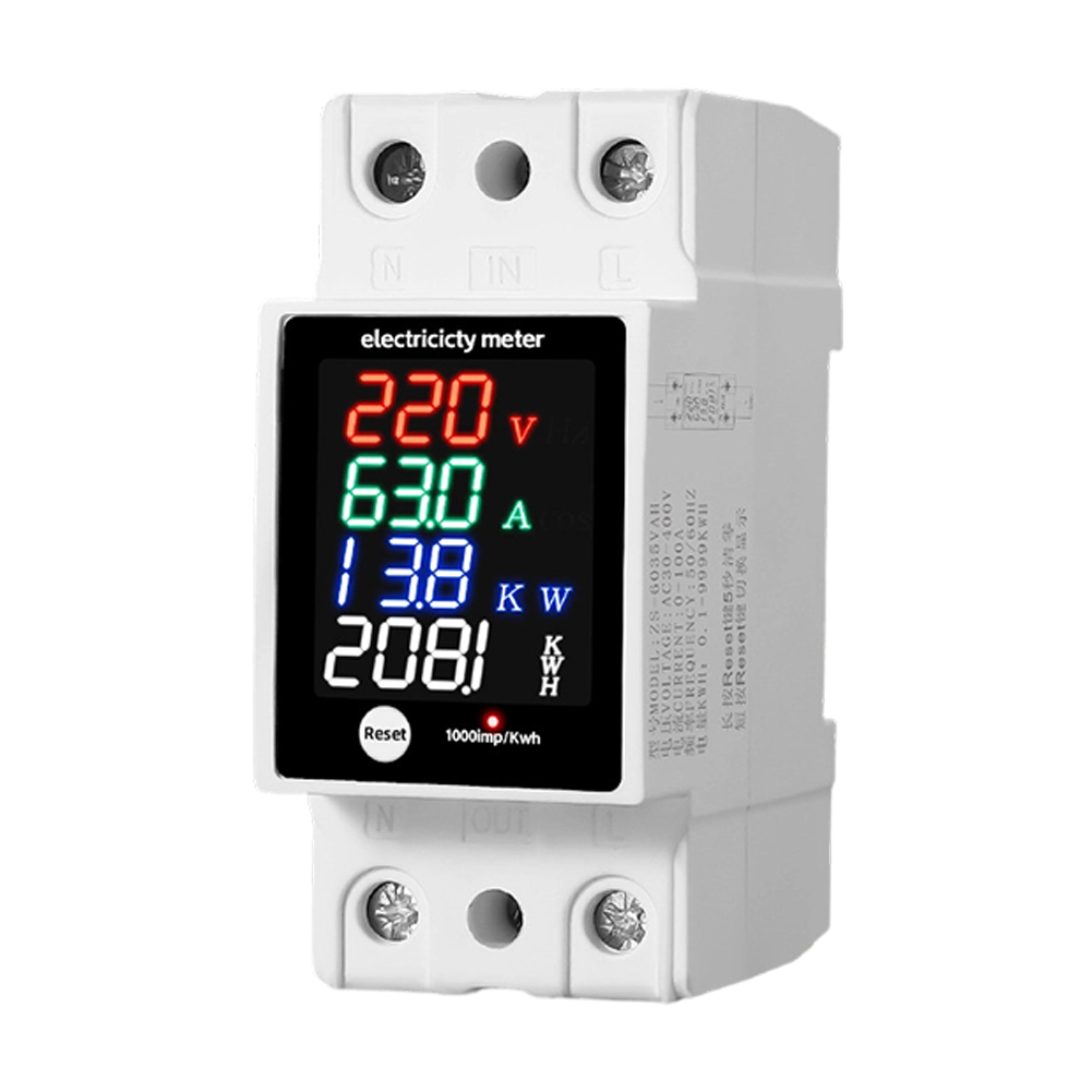 Meter Listrik Digital Multifun - Energy Monitor Meter ulasan dan harga