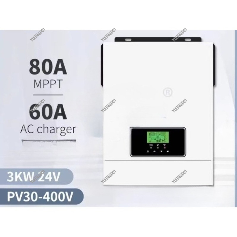Inverter Surya 3KVA/2400W 24V  - Charge Controller Solar ulasan dan harga