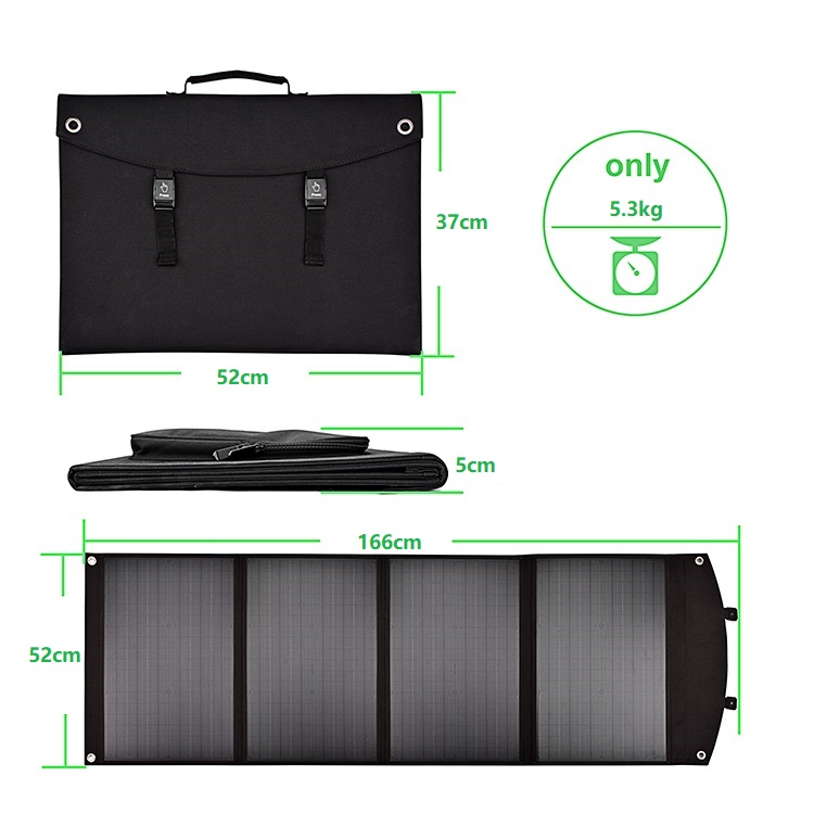 Panel Surya Lipat 100w 120w 20 - Solar Panel ulasan dan harga