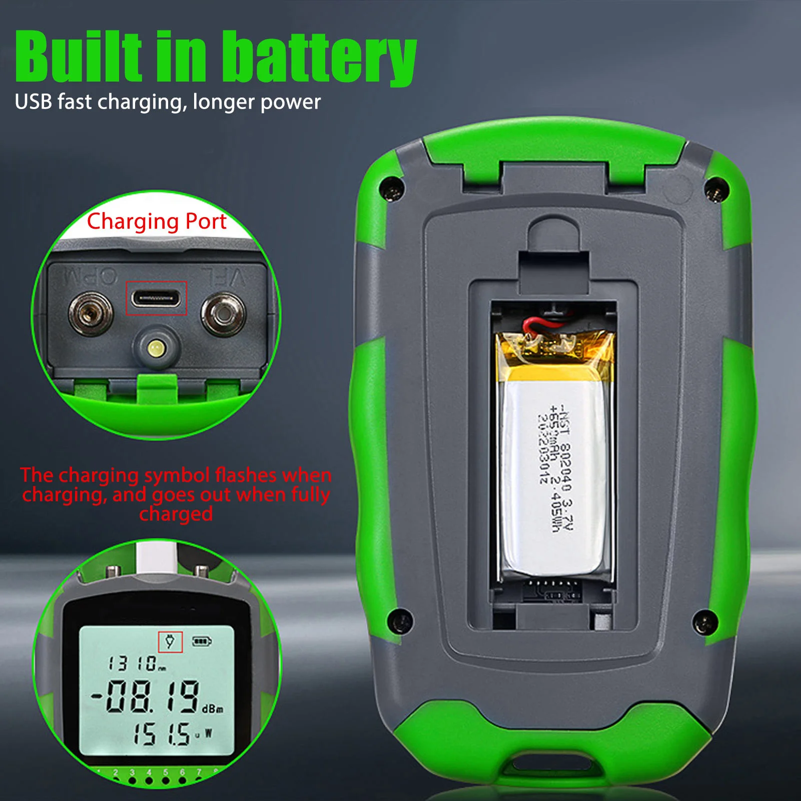 Penguji Daya Kabel Optik Lampu - Energy Monitor Meter ulasan dan harga