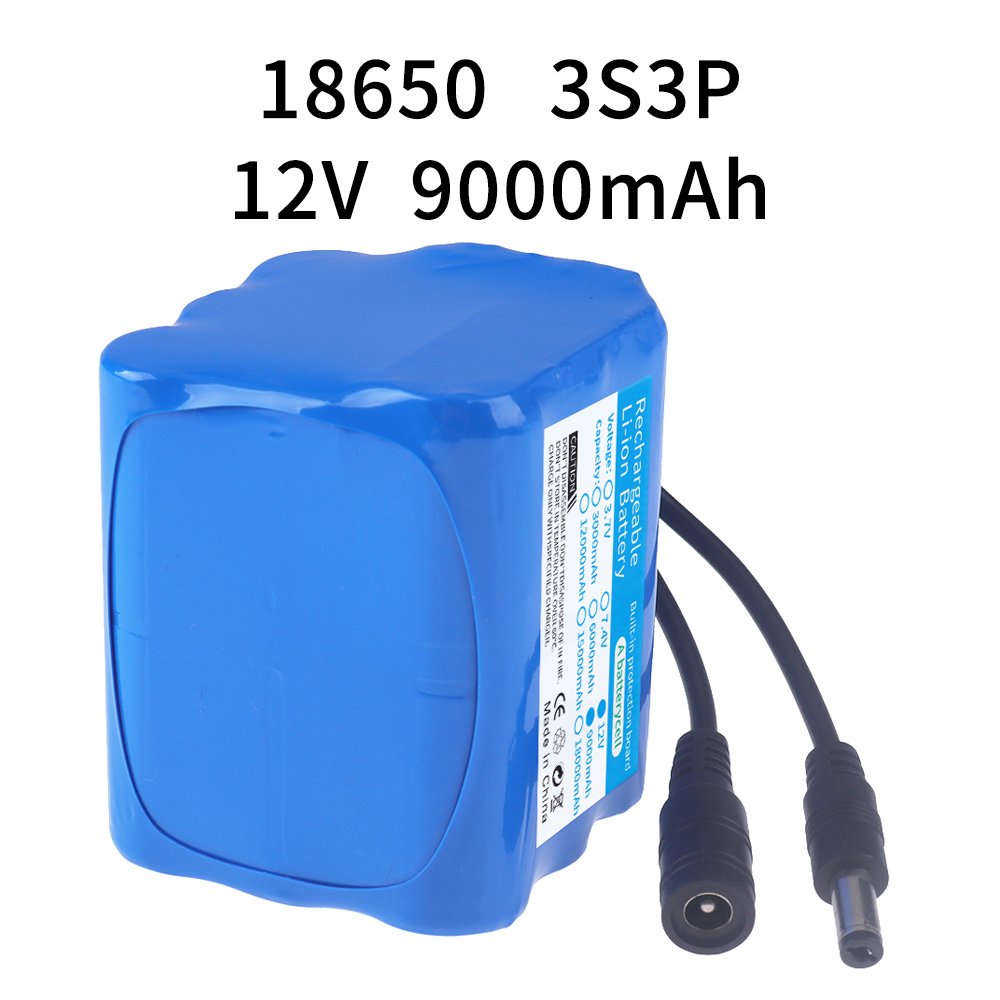 Baterai lithium-ion 12V 9000mA - Lithium Battery 12V ulasan dan harga