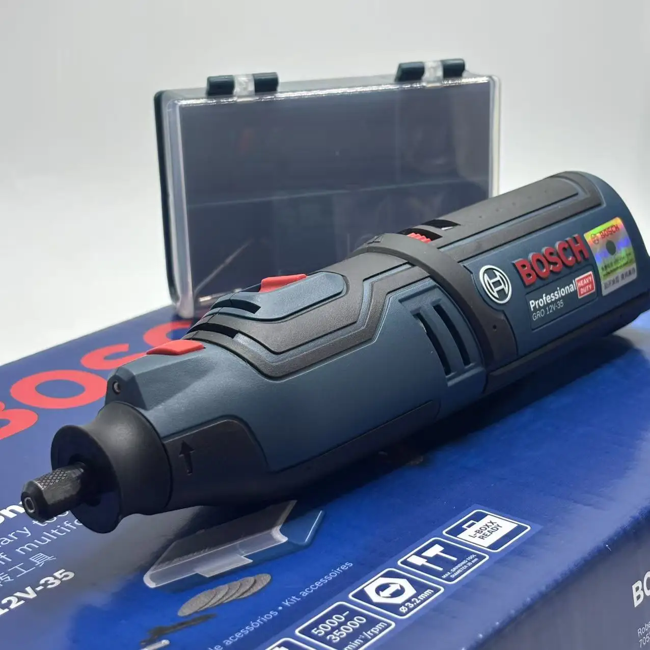 Bosch GRO 12V-35, Mesin Gerind - Lithium Battery 12V ulasan dan harga